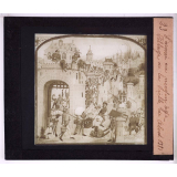 L'Armée à l'époque du moyen âge. Pillage de la ville de Alost 1381.