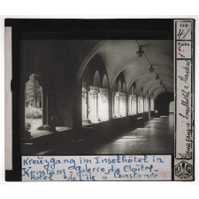 Bade. Kreuzgang im Inselhötel in Konstanz. Galerie du Cloître, Hotel de l'île à Constance.