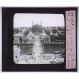 Expo 1900. Vue prise de la Tour Eiffel vers le Trocadero.