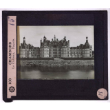 Les Châteaux historiques français. Chambord. Le Château. Façade.