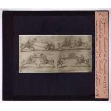 L'Armée pendant la seconde moitié du XVIe siècle. Combat de cavaliers - Combat d'un mousquetaire et d'un pistolier -1616.