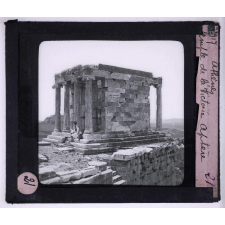 Athènes antique. Temple de la Victoire aptère.