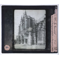 La Cathédrale de Chartres. Le transept sud.