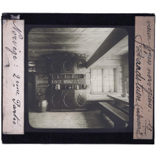 Norvège, vieux foyers. Födraadstuen (intérieur 2).