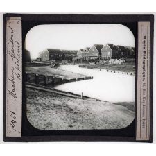 Hollande. Marken. Maisons de pêcheurs.