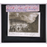 Goethe (II). La maison de Goethe à Weimar 1827. Gravure de L. Schütze. Leipzig, Collection Kippenberg.
