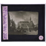 Musée de Haarlem (II). Gerrit Adroz Berckeyde. Le grand marché & l'hôtel de ville de Haarlem.