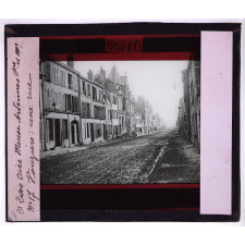 Oise, Meuse, Seine-et-Marne et Ardennes en 1918. Vouziers, une rue.