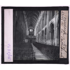 Grande Bretagne. Norwiech. Nef de la Cathédrale.