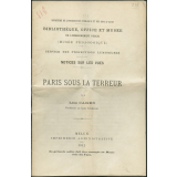 Paris sous la Terreur. Notices sur les vues.