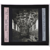 Les Grands centres artistiques de l'Italie (Rome - Florence - Venise). Michel-Ange. Vue d'ensemble de la Chapelle Sixtine. Rome.