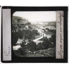 Sud-Ouest. Paysage des roches des Eyzies.