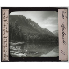 Géographie divers. Eastside of Lake McDonald Glacier Park. Lac Macdonald. 