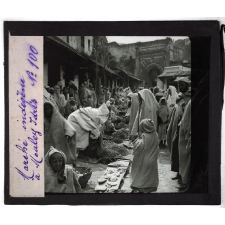 Algérie, Tunisie, Maroc. Marché indigène à Mouley Idris.