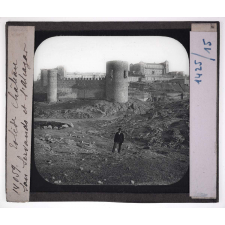 Espagne, ses Castilles. Tolède. Château San Servando et l'Alcazar.