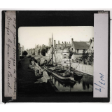 Belgique : Gand, Bruges, La Meuse. Bruges. Le Quai Vert. Canal.