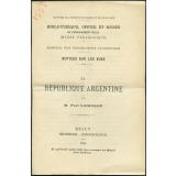 La République argentine. Notices sur les vues.
