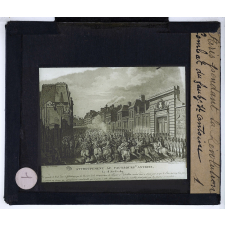 Paris pendant la Révolution. Combat du Faubourg Saint Antoine.