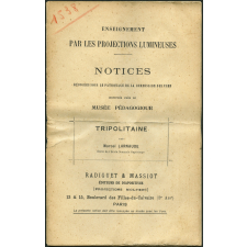 Tripolitaine. Notices sur les vues.