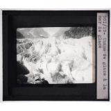Chamonix et la vallée de l'Arve. Chaos de glace à la mer de glace.