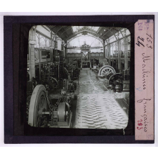 Champ de Mars expo 1900. Machines françaises.