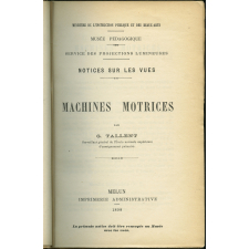 Machines motrices : Notices sur les vues