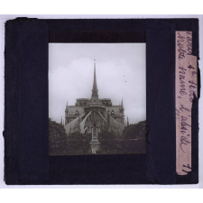 Histoire de Paris. I. Paris depuis la période gallo-romaine jusqu'à la fin du XIVè siècle. Notre Dame. L'abside.