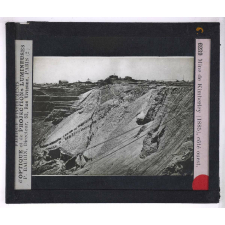 Histoire du diamant. Mine de Kimberley (1885), côté ouest.