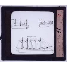 La Marine depuis le XVIIe siècle jusqu'à nos jours. Croquis de Bâtiments de Commerce.