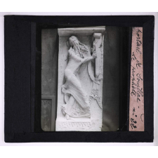 L'Art roman. Portail de Souillac, le prophète.