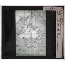 La Pêche maritime en France. Carte de Terre-Neuve.