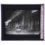 Zinc et étain. Hall des fours de grillage.