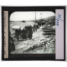 Le Tremblement de Terre de Messine (28 décembre 1908). Exode d'habitants.