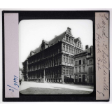 Gand. L'Hôtel de ville, la façade Est.
