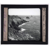 Les Côtes bretonnes (géographie physique). Pointe du Raz. Rocher du Moine.