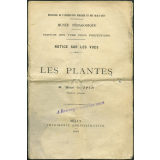 Les Plantes. Notices sur les vues.