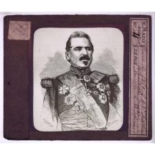 Guerre de 1870 - 3ème et 4ème parties. Portrait du général Aurelle de Paladines.