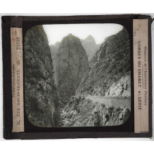 Colonies, Algérie. Gorges du Chabet.
