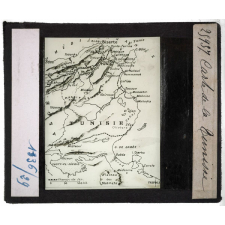 Une Excursion en Tunisie. Carte.