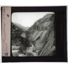Suisse, montagnes, lacs. Grinselstrasse et l'Aar.