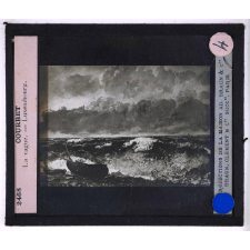 Paysagistes français. Courbet, La vague. Luxembourg.