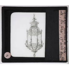Le Luminaire à travers les âges. Lanterne de vestibule. Fer forgé. 17e siècle.