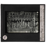 Orléanais sud du bassin de Paris. Cathédrale de Chartres. Fragment du tour du choeur. XVIème Siècle. 