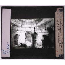Pôle Nord. Intérieur de la Maison de l'Observatoire.