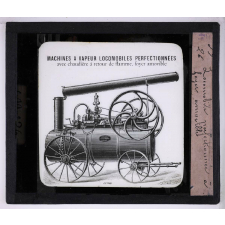 Machines agricoles. Locomobile perfectionnée à foyer amovible.