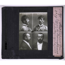 L'Anthropométrie appliquée à l'identification judiciaire - système A. Bertillon. Types de dissemblances photographiques (août 1888 - septembre 1897).