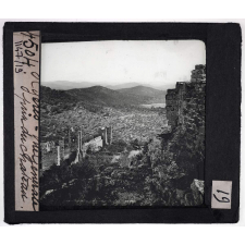 Midi. Hyères. Vue générale prise du château.