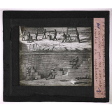 Cloche à plongeur et scaphandre. Construction sous-marines exécutées par des ouvriers revêtus du scaphandre.