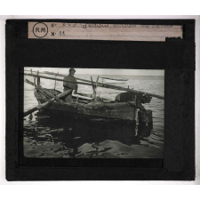 La Pêche et la culture de l'éponge. Pêcheur sicilien au miroir.