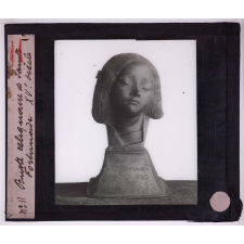 Art français (VIe-XVIe s.). Rétrospective. Buste reliquaire de Sainte Fortunade XVe siècle.